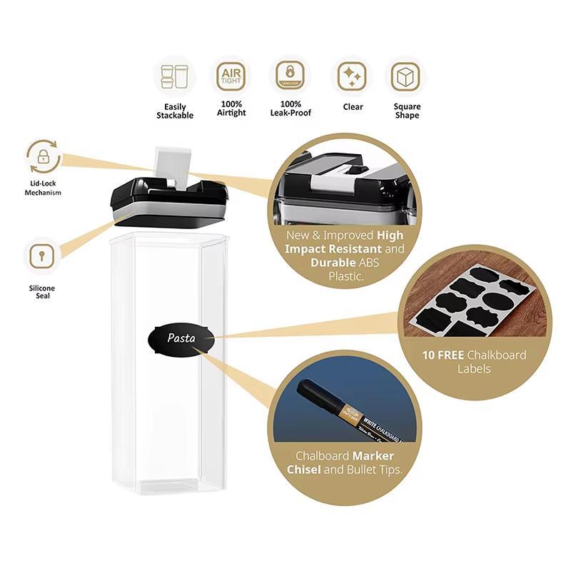 7-Piece Set Of Food Containers